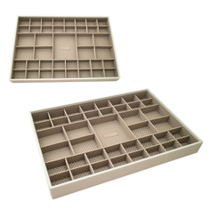 Шкатулка открытая для хранения украшений с 41 ячейками Stackers LC Designs 73115