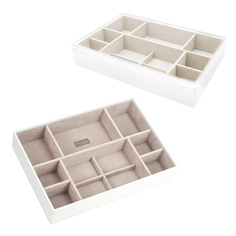 Шкатулка открытая для хранения украшений с 11 секциями Stackers LC Designs 73110