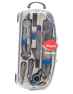 Готовальня Maped 8 предметов в пенале