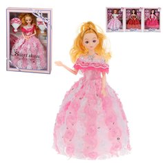 Кукла шарнирная Наша игрушка пластик