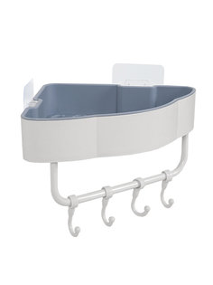 Полка для ванной комнаты Litzen Nook, белый