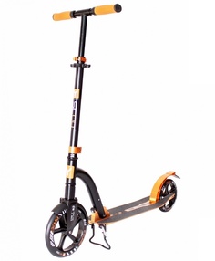Самокат детский Y-Scoo RT 230-180 мм Slicker Deluxe New Technology с амортизатором gold