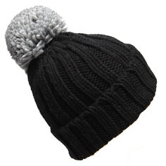 Бини женская Venera 9806137-02 черная/серая 55-56