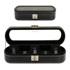 Шкатулка для хранения пяти часов Friedrich Lederwaren 26106-2