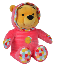 Мягкая игрушка Nicotoy Медвежонок Винни, в комбинезоне, 25 см