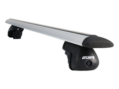 Багажник Atlant аэродуги 1,1м на Шевроле Спарк 2010-2015 с рейлингами 212124