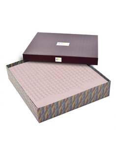 Плед FELICE хлопок, 250х230 см, Valerie Concept, розовый