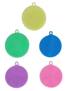 Набор силиконовых губок для посуды Litzen Dishes, 5 шт