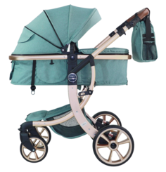 Коляска трансформер Aimile Original Gold зеленый FTG-11