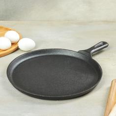 Сковорода блинная Доляна «Круг», d=26 см