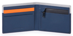 Кошелек мужской Piquadro Urban PU4823UB00R синий/серый