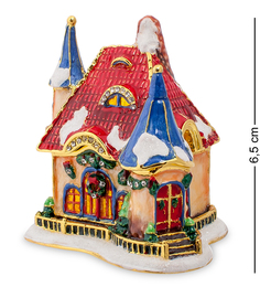 Шкатулка "Рождественский домик" Nobility