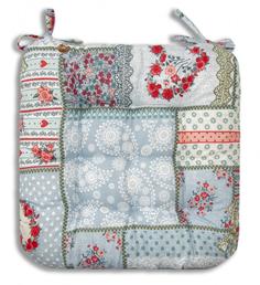 Подушка на стул 40х40 см, чехол рогожка,ST494,Весеннее настроение Smart Textile