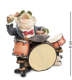 Фигура Лягушка "Барабанщик" (Sealmark)