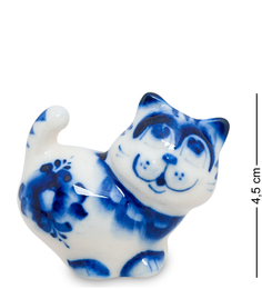 Фигурка "Кот-Хвост" (Гжельский фарфор) Art East