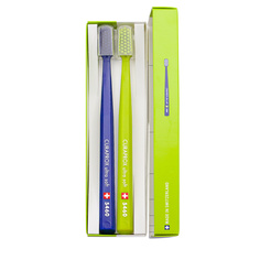 Набор зубных щеток Curaprox 5460 Ultrasoft Charles Edouard Jeanneret-Gris Green 2 шт