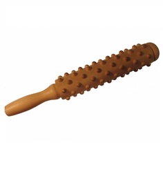 Деревянный массажер для спины ёжик Тимбэ