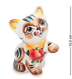 Фигурка "Кот-Костя" цв.(Гжельский фарфор) Art East