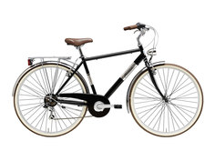 Велосипед Adriatica PANAREA Man 28, рама сталь, 6 ск., чёрный