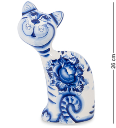 Фигурка "Кот-Геoргий" (Гжельский фарфор) Art East