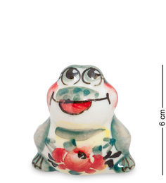 Фигурка "Лягушка" мал. цв. (Гжельский фарфор) Art East