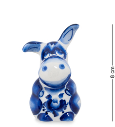 Фигурка "Ослик-Иа" бол. (Гжельский фарфор) Art East