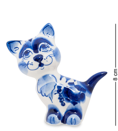 Фигурка "Котенок по имени-Гав" (Гжельский фарфор) Art East