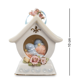Музыкальная фигурка "Домик с птичками" Pavone