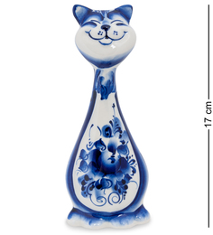 Фигурка "Кот-Гарик" (Гжельский фарфор) Art East
