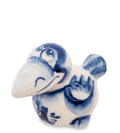 Фигурка "Ворона" (Гжельский фарфор) Art East