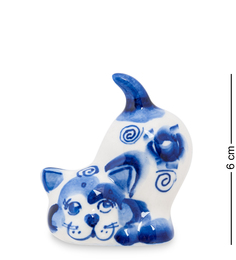 Фигурка "Кот-Мурзик" (Гжельский фарфор) Art East