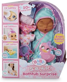 Пупс Baby Born Surprise Сюрприз Сиреневая ванна Zapf Creation