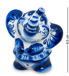 Фигурка "Слониха" (Гжельский фарфор) Art East