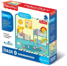 Пазл Fisher Price. Тихий час + 2 магнита 9 элементов Origami