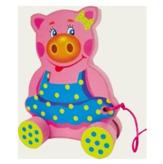 Игрушка-каталка Поросенок Ranok Creative