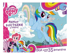 Пазл Origami my little pony 35 деталей