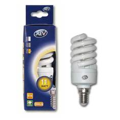 Лампочка светодиодная LED, спираль Е14 11W 2700K теплый свет REV