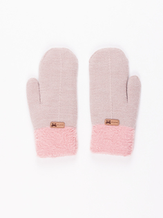 Варежки женские DAIROS GD71700346 бежевые ONE SIZE