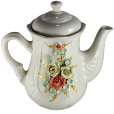 Чайник "Ажур"1,1л. Солнечногорская керамика