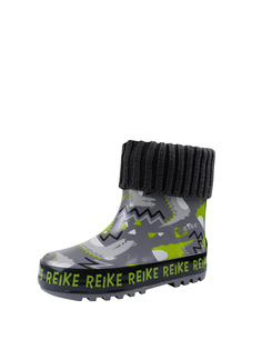Резиновые сапоги для мальчика Reike Crocodiles grey, RRR20-013 CDR grey, 25