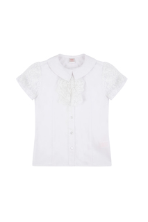 Блузка для девочки Reike College white, RK-BGT005 white, 134-68 9 лет