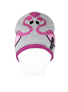 Шапка для девочки Reike Flamingo island melange, RKNSS20-FLA-1 melange р.56, р.56