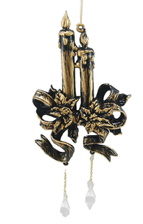 Новогоднее украшение "Подсвечник" (цвет: золотой) Forest Market