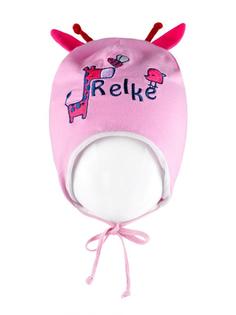 Шапка для девочки Reike Safari friends pink, RKNSS19-SFF-1 pink, р.46