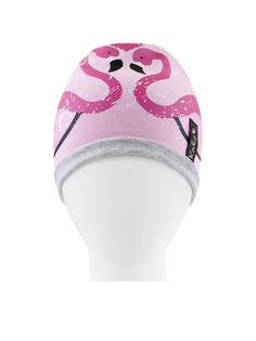 Шапка для девочки Reike Flamingo island pink, RKNSS20-FLA-1 pink, р.54