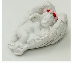 Фигурка декоративная "Ангел на крыльях счастья", 7,9x6,5x3,5 см Феникс