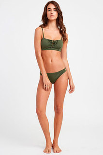 Верх купальника Rvca Solid N3STRC-RVP9, forest, L