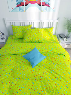 Пододеяльник Сказка "Акварель" 2-спальный на молнии 175х215 см