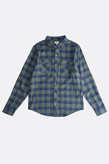 Рубашка в клетку All Day Flannel Ls Forest, мультиколор, S Billabong