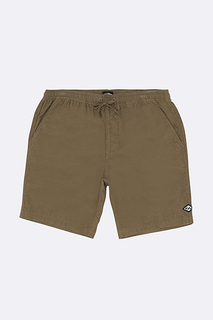 Шорты Billabong Larry Layback Cord Dark Khaki, зеленый, L